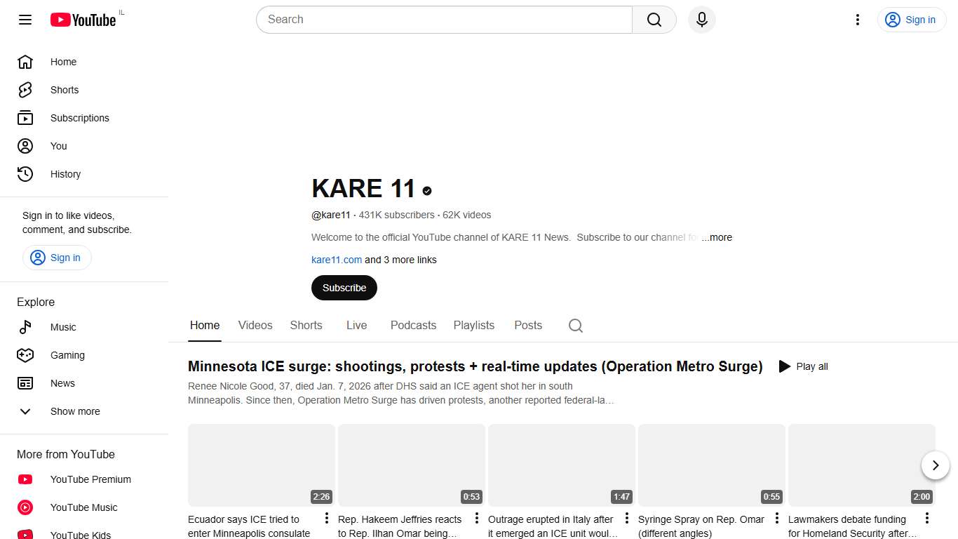 KARE 11 - YouTube